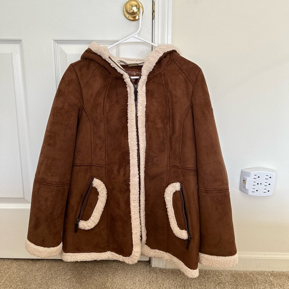 Women’s Koolaburra by UGG Hooded Shearling Jacket